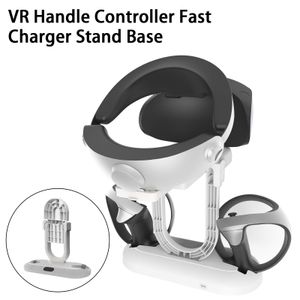 1 Set Controller -Ladeständer Multifunktionaler Speicher -LED -Anzeige Hochgeschwindigkeitsgriff Ladebasis mit Speicherbrillenhalter für PS VR2