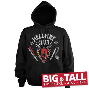 Hellfire Club Big & Tall Hoodie (Black) 3XL