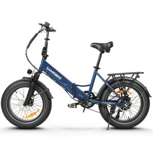 E Bike elektrický bicykel 20 "pneumatiky s tučnými pneumatikami e-bike skladací bicykel off-road horský bicykel, mestský e-bike pre MTB, pláž a sneh