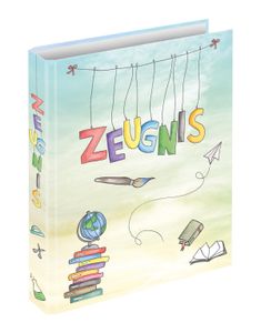 Kinder Zeugnismappe / Zeugnisringbuch / incl. 10 Hüllen