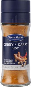Santa Maria Curry Hot 37g