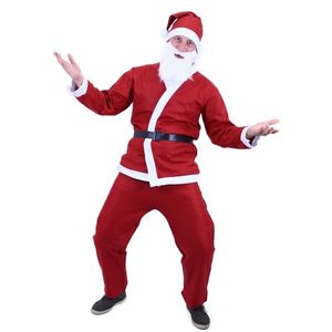 Kostým Santa Clause (bez vousů) pro dospělé