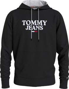TOMMY JEANS TJM ENTRY HOODIE Herren Kapuzenpullover, Größe:M, Tommy Jeans Farben:Black