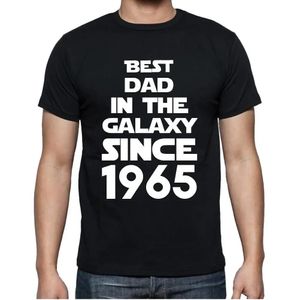 Herren Grafik T-Shirt Bester Vater der Galaxis seit 1965 – Best Dad in the Galaxy Since 1965 – Geschenk 59. Geburtstag Jahrestag 59 Jahre Jubiläum 59