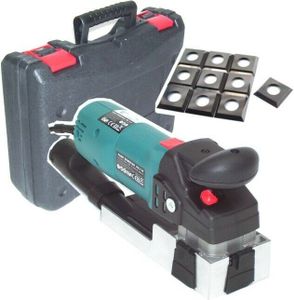 55187 Lackfräse 710W + 10 Ersatzmesser Lackschleifer Fräse  Schleifgerät mit Koffer