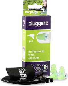 Pluggerz Uni-Fit Pro - Špunty do uší pro práci a průmysl