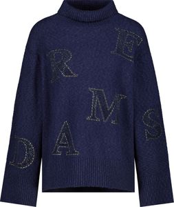 Monari -  Damen Pullover mit Schmuckbuchstaben (807469), Größe:38, Farbe:Midnight (862)
