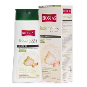 Knoblauch Shampoo 360ml Bioblas, geruchlos, Anti Haarausfall Frauen und Männer