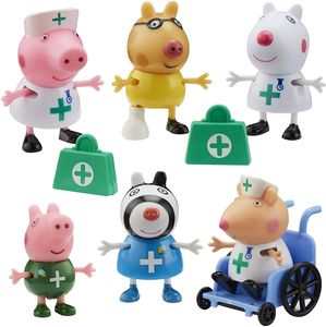 Peppa Pig 07360 Doctors & Nurse Figur Pack