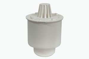 ACO Entwässerungsanschluss Geruchsverschluss Siphon 35565 für Lichtschacht oder Entwässerungsrinne