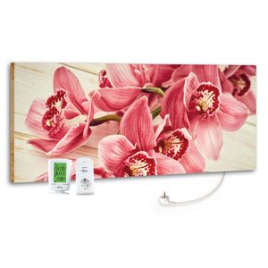 Marmony Infrarotheizung M800 PLUS Pink Orchidee + Thermostat 800W
