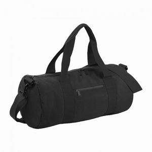 BagBase Sportovní a cestovní taška Kulatá sportovní taška BG140 Black Black/Black 50 x 25 x 25 cm