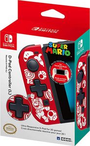 Hori Nintendo Switch D-Pad Controller (L) Super Mario rot/weiß