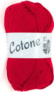 Lana Grossa Cotone 018 Rot 50g