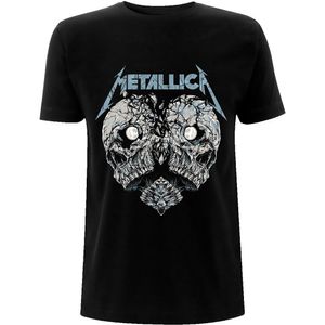 Metallica - "Heart Broken" T-Shirt für Herren/Damen Unisex RO251 (S) (Schwarz)