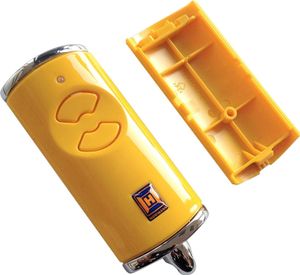 Hörmann Handsender Cover HSE2BS Gelb Leer Gehäuse ohne Batterie ohne Platine