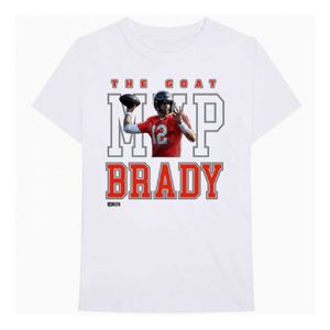 Bravado - NFL Tampa Bay Buccaneers Brady MVP T-Shirt - Weiß : Weiß M Farbe: Weiß Größe: M