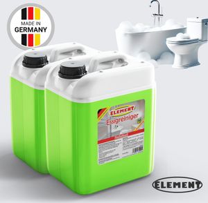 Element Essigreiniger | 20 Liter | Combo | Gastro Sanitär | Allzweckreiniger | Entkalker Badreiniger | Konzentrat