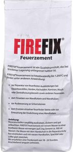 FIREFIX žiaruvzdorný cement, 2 kg vrece