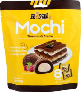 Royal Family Mochi Tiramisu und Creme 8 einzeln verpackte 120g