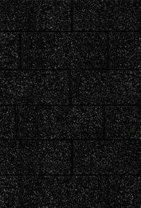 Bitumen Dachschindeln Karibu rechteckig schwarz 3m²