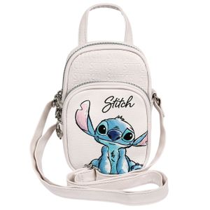 DISNEY Stitch Ecru Mini-Tasche, Umhängetasche 17x11x5 cm