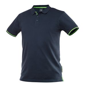 NEO TOOLS Poloshirt Herren Polo Shirt T-Shirt Polohemd Hemd - Blau und Grün  - Größe: XL