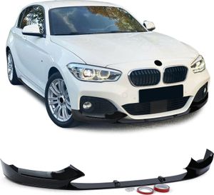 Front Spoiler Lippe Performance Schwarz Glanz passend für BMW F20 F21 LCI 15-19