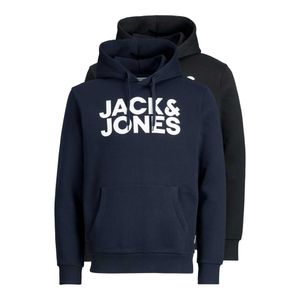Jack & Jones Herren 2 Pack Corp Graphic Pullover Hoodies, Mehrfarbig XXL