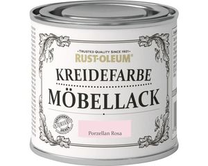 Rust-Oleum Kreidefarbe Möbellack Porzellan Rosa 125 ml
