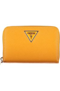 GUESS JEANS Dámská kvalitní peněženka Orange Barva: oranžová, Velikost: UNI