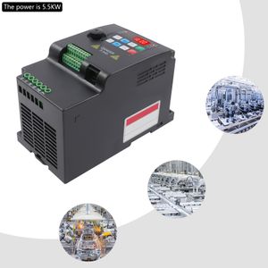 3-fazowy przemiennik częstotliwości VFD Przemiennik częstotliwości 380V 5.5KW 7.5HP Napęd o zmiennej częstotliwości