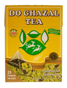 Do Ghazal - Ceylon Tee mit Kardamom Aroma 50gr, 25 Beutel