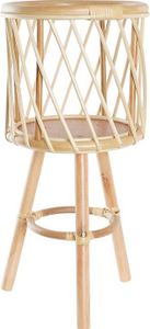 Blumentopf dkd home decor natürlich Bambus bali (28 x 28 x 60 cm)