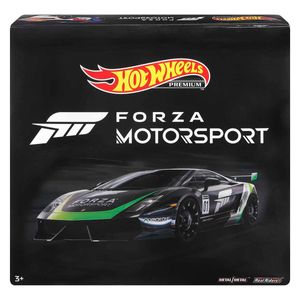 Mattel HFF49 - Hot Wheels - Premium - Forza Motorsport - 5er-Pack Rennfahrzeuge, 1:64