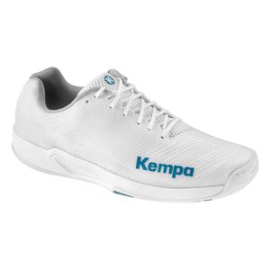 Kempa Hallen-Sport-Schuhe Wing 2.0 Children, Unisex 2008540_01 weiß/deep blau 8.5