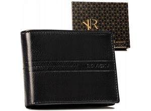 Rovicky Pánska kožená peňaženka Shosamu čierna One size