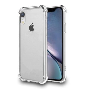 Smartphonica iPhone Xr transparant hoesje flexibel met stootrand / Siliconen / Back Cover
