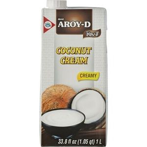 Aroy D Coconut Cream Creamy Asia Kitchen Zawartość opakowania 1000ml