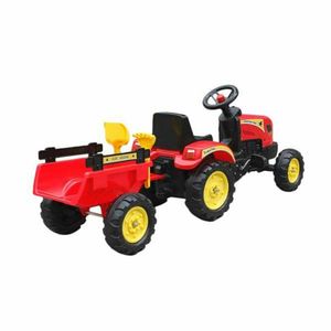 Trampeltrecker Trettraktor Kindertrecker Traktor Kindertraktor mit Pedalen GK009