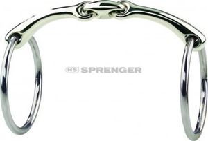 Sprenger DYNAMIC RS Wassertrense 16mm Sensogan doppelt gebrochen, Größe Gebiss:135mm Sprenger DYNAMIC RS Wassertrense 16mm Sensogan doppelt gebrochen, Größe Gebiss:135mm