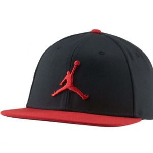 Nike Jordan Pro Jumpman Snapback Black/Gym Red/Black/Gym Red Black/Gym Red/Black -
