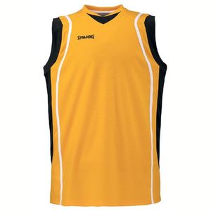 Spalding Crunchtime Tank Top, Size:S, Color:gelb