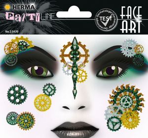 HERMA Face Art Sticker Gesichter "Steam Punk Marie"