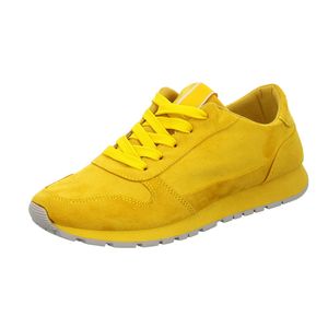 living UPDATED Damen-Sneaker-Schnürhalbschuh Gelb , Farbe:gelb, EU Größe:39