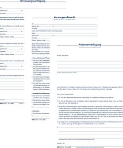 RNK Verlag Vordruck "Patientenverfügung" 220 x 162 mm