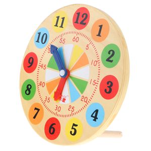 Lernuhr Holz Lern Spiel  Uhr Uhr-Zeit Playland Kinderuhr Neu Ovp 