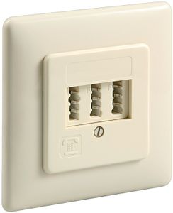 TAE Unterputzdose NFN 1 Telefon 2 Nebenstellen
