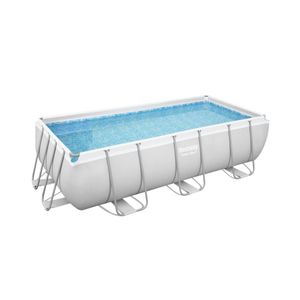 Bestway Power Steel™ Frame Pool Komplett-Set, eckig, 404x201x100cm, 56441