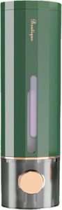 Seifenspender Wandbefestigung, Handseifenspender Soap Dispenser, Duschgel Spender Wand Spülmittelspender (Grün)